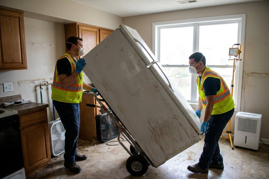 Appliance Removal by The Cleaning Source, LLC